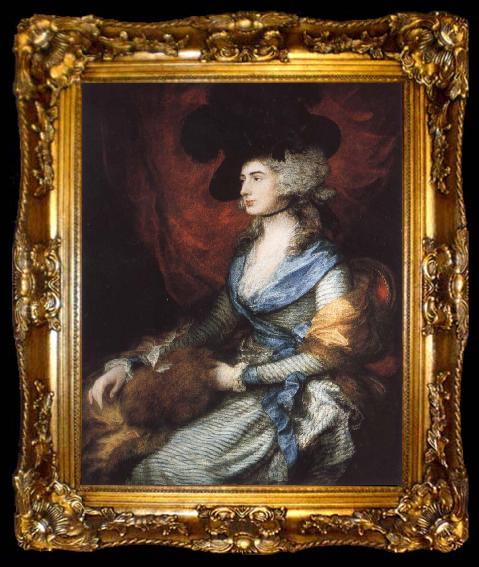 framed  Thomas Gainsborough Mrs.Siddons, ta009-2